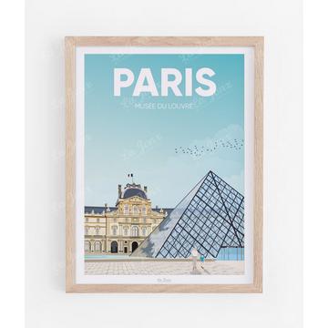 Le Louvre - Découvrir l'Histoire - Poster
