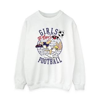 LOONEY TUNES  Girls Play Football Sweatshirt 