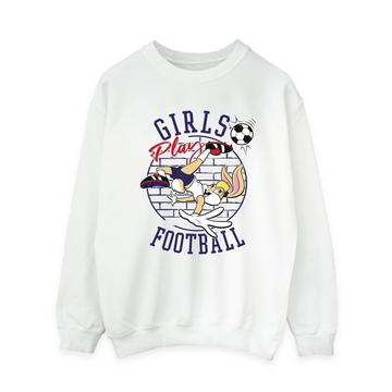Girls Play Football Sweatshirt