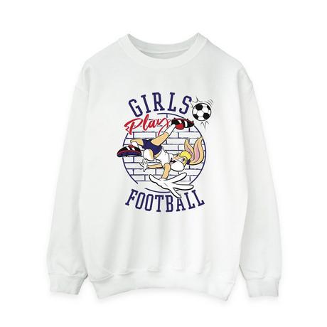 LOONEY TUNES  Girls Play Football Sweatshirt 