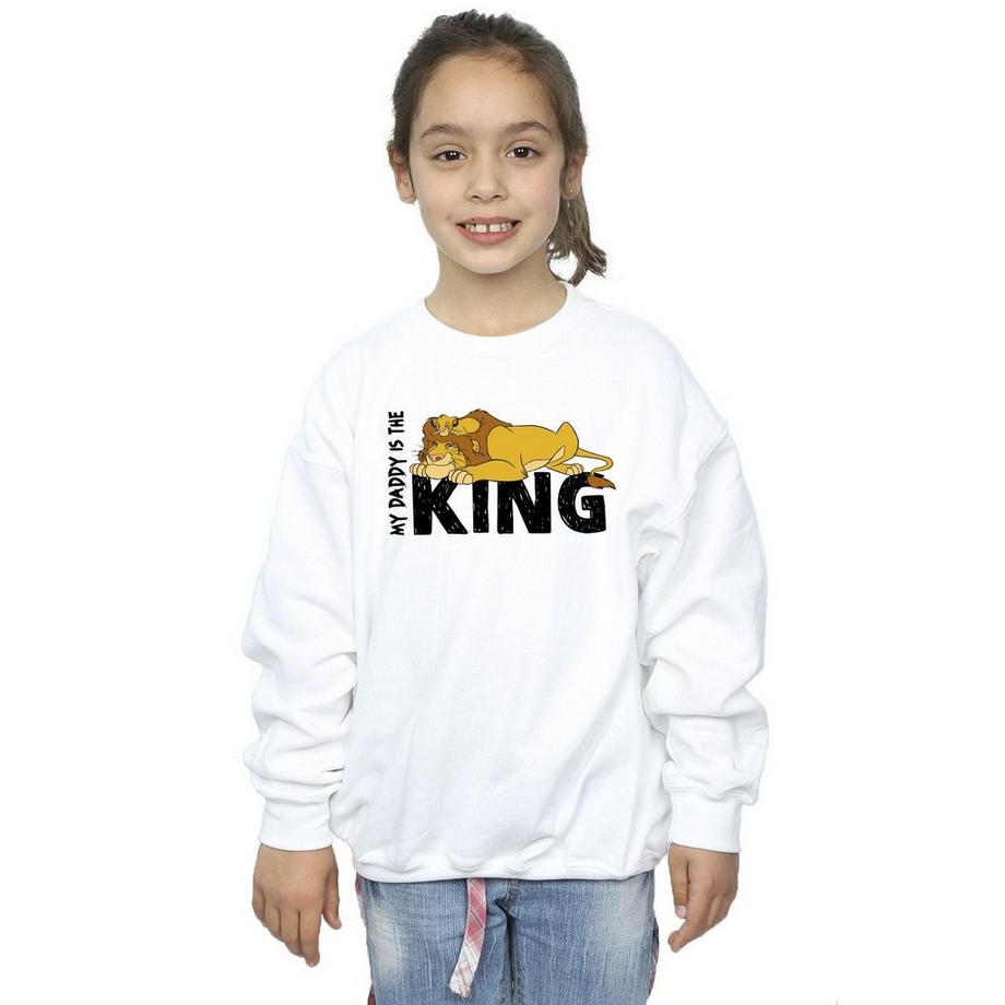 Disney  The Lion King Daddy Is King Sweatshirt 