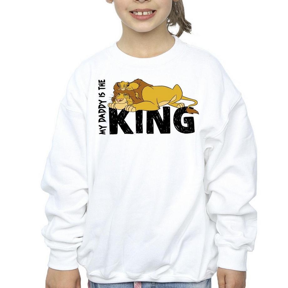 Disney  The Lion King Daddy Is King Sweatshirt 