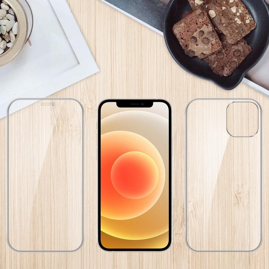 Cadorabo  Hülle für Apple iPhone 12 MINI 360° Full Body Front- und Rückenschutz 