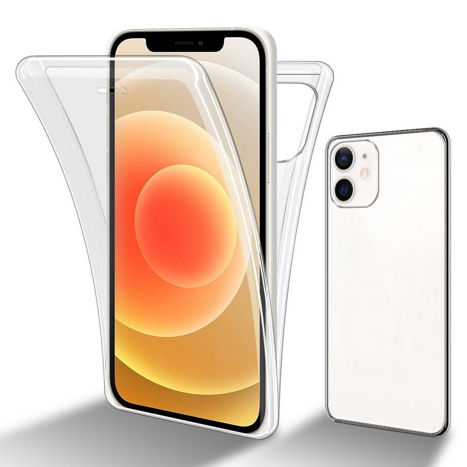 Hülle für Apple iPhone 12 MINI 360° Full Body Front- und Rückenschutz