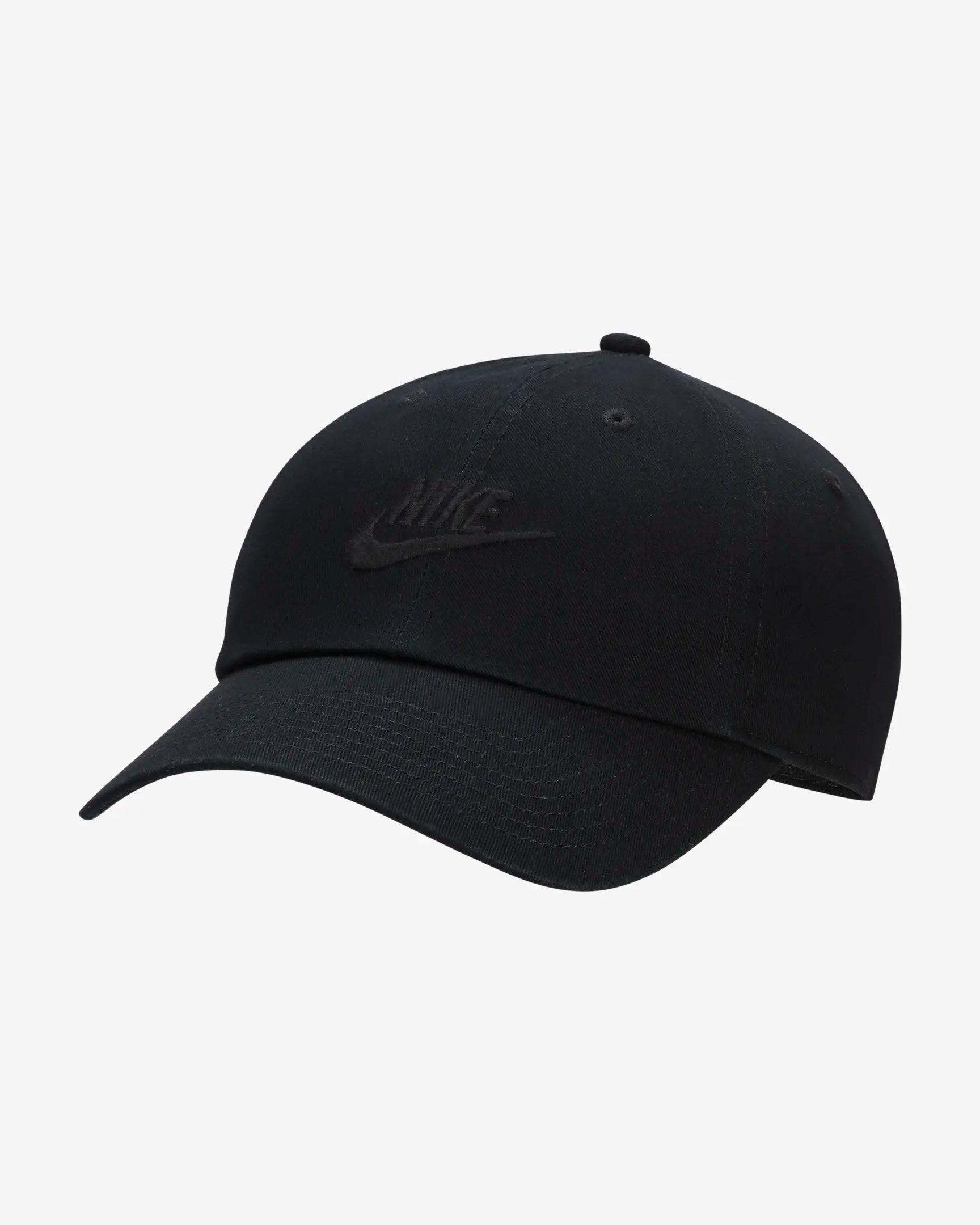 NIKE  Club Unstructured Futura Wash Cap - Black 