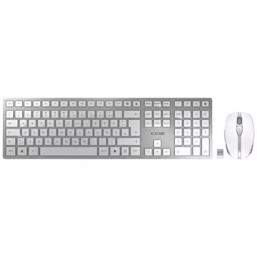 DW 9100 Slim, Deutsches Layout, QWERTZ Tastatur, kabellose Tastatur- und Maus set