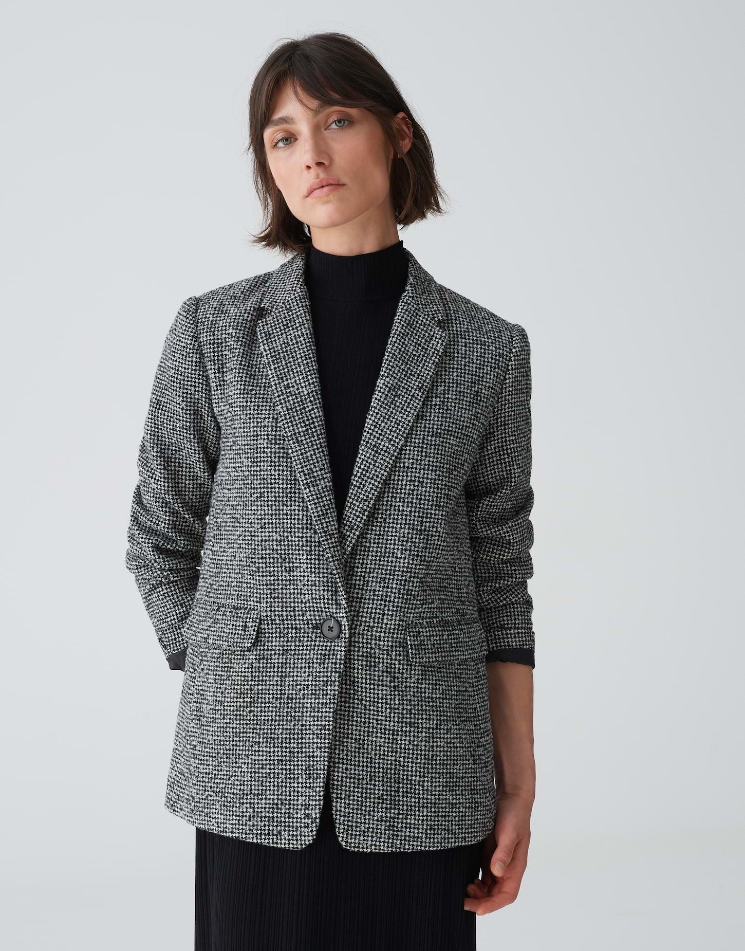 OPUS  Blazer en laine Jendala légèrement callé 