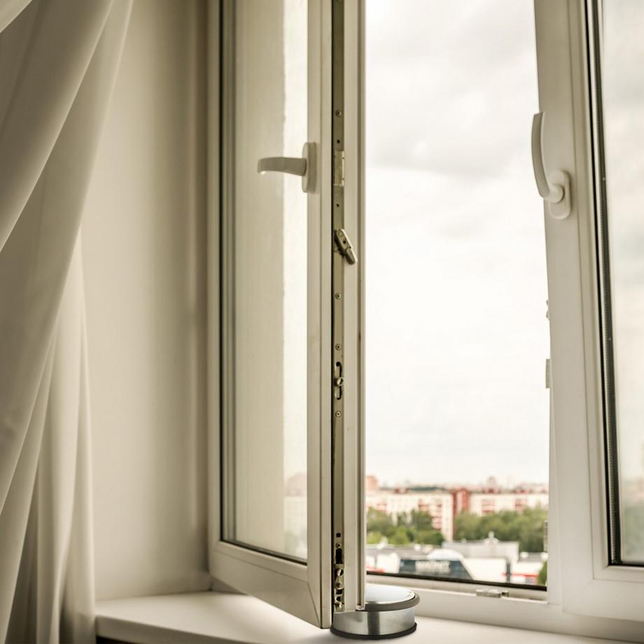 B2X Fermaporta in acciaio inox - 3 pezzi  