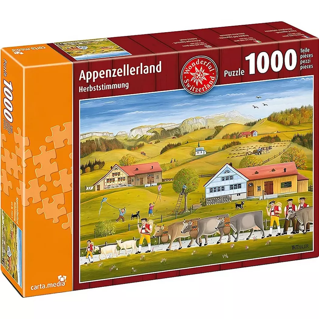 Puzzle "Carta.Media Appenzellerland Herbststimmung"
