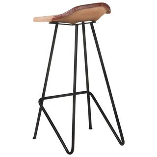 VidaXL Tabouret de bar cuir  