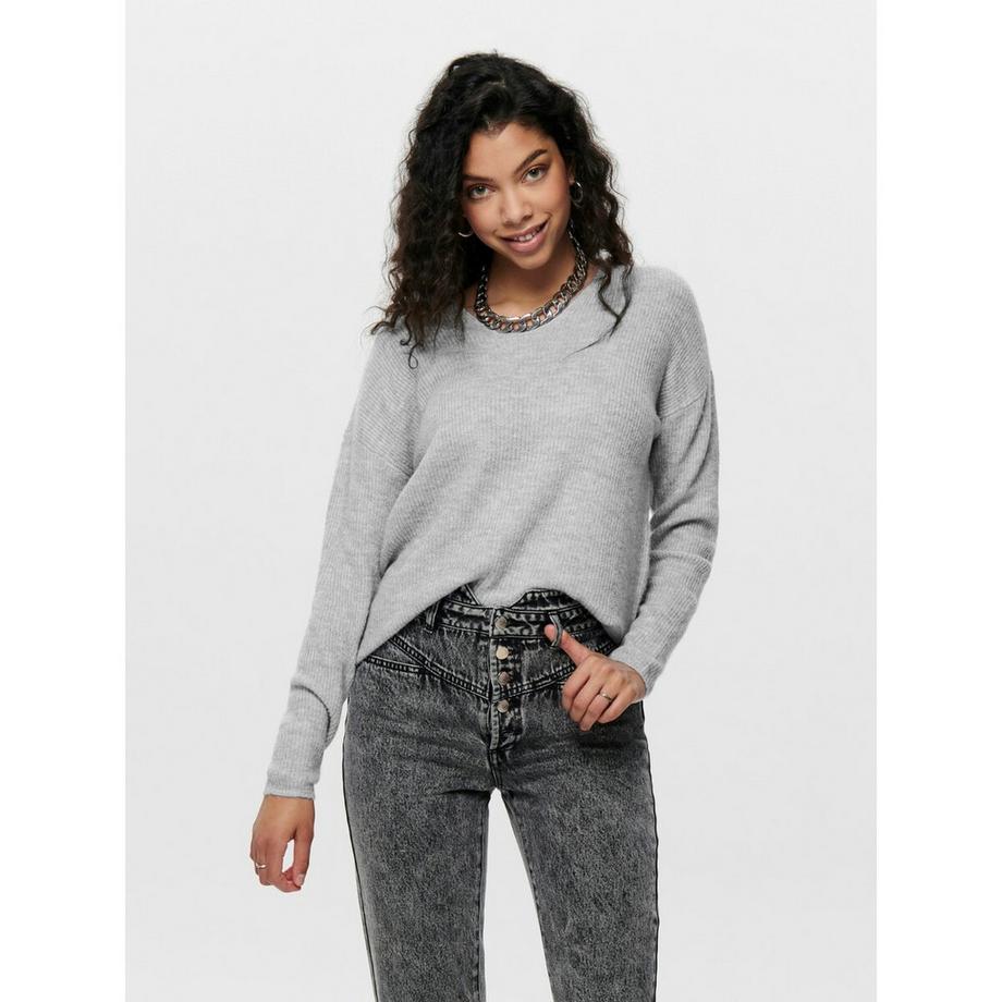 ONLY Camilla V-Ausschnitt Pullover  