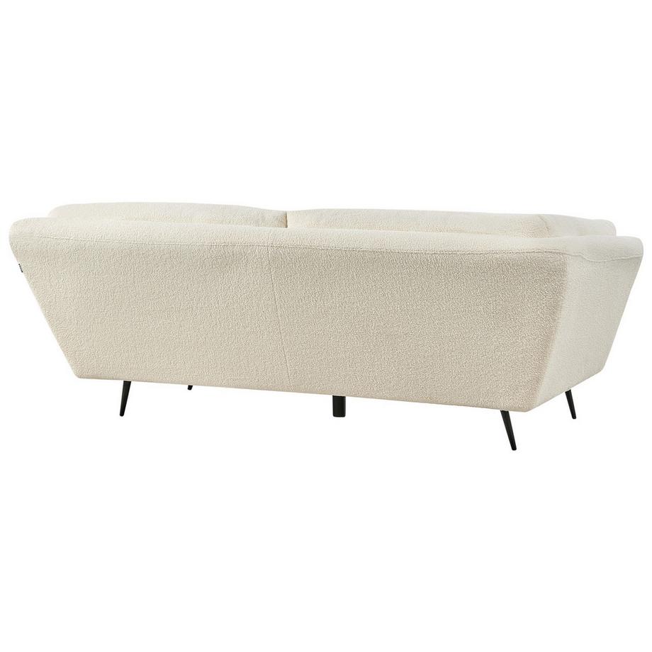 Beliani 3 Sitzer Sofa aus Bouclé Retro LENVIK  