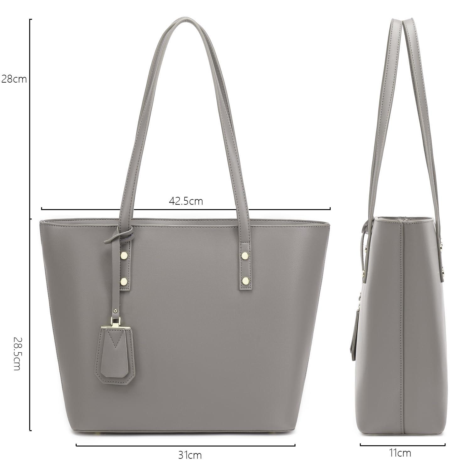 Only-bags.store Borsa tote da lavoro con cerniera grande capacità  