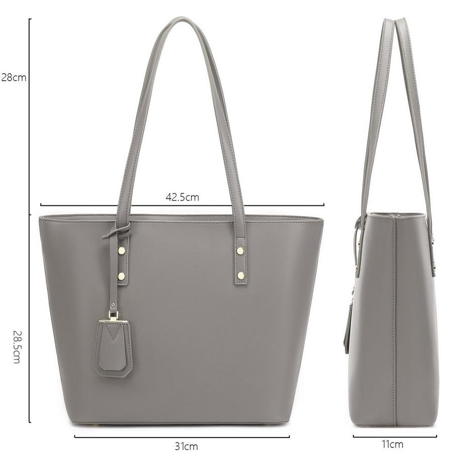 Only-bags.store Sac fourre-tout de travail zippé grande capacité  