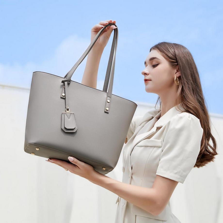 Only-bags.store Sac fourre-tout de travail zippé grande capacité  