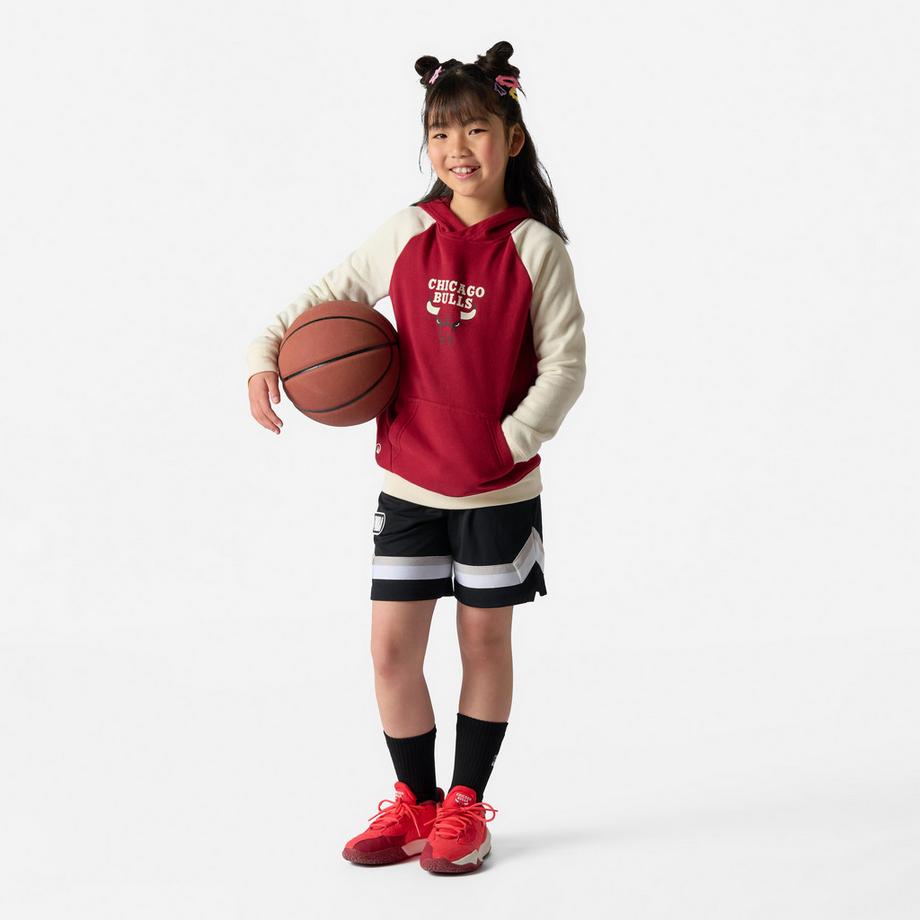 Sweat à capuche NBA Bulls enfant, bordeaux