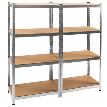scaffale da officina a 8 ripiani