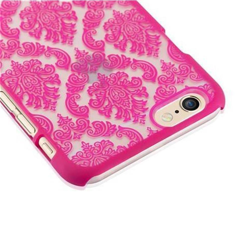 Cadorabo  Hülle für Apple iPhone 6  6S Blumen Paisley Henna Design 