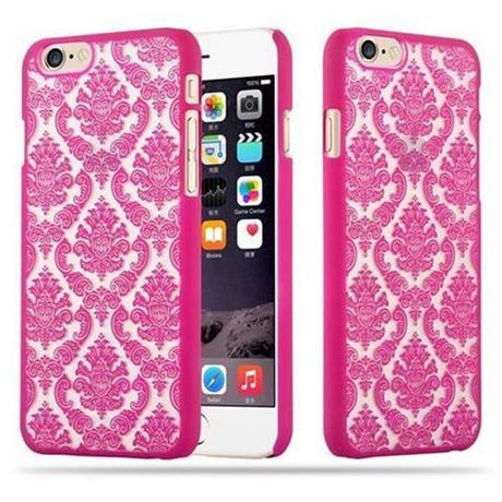 Cadorabo  Hülle für Apple iPhone 6  6S Blumen Paisley Henna Design 