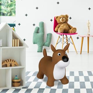 Northio  Chien sauteur en marron 