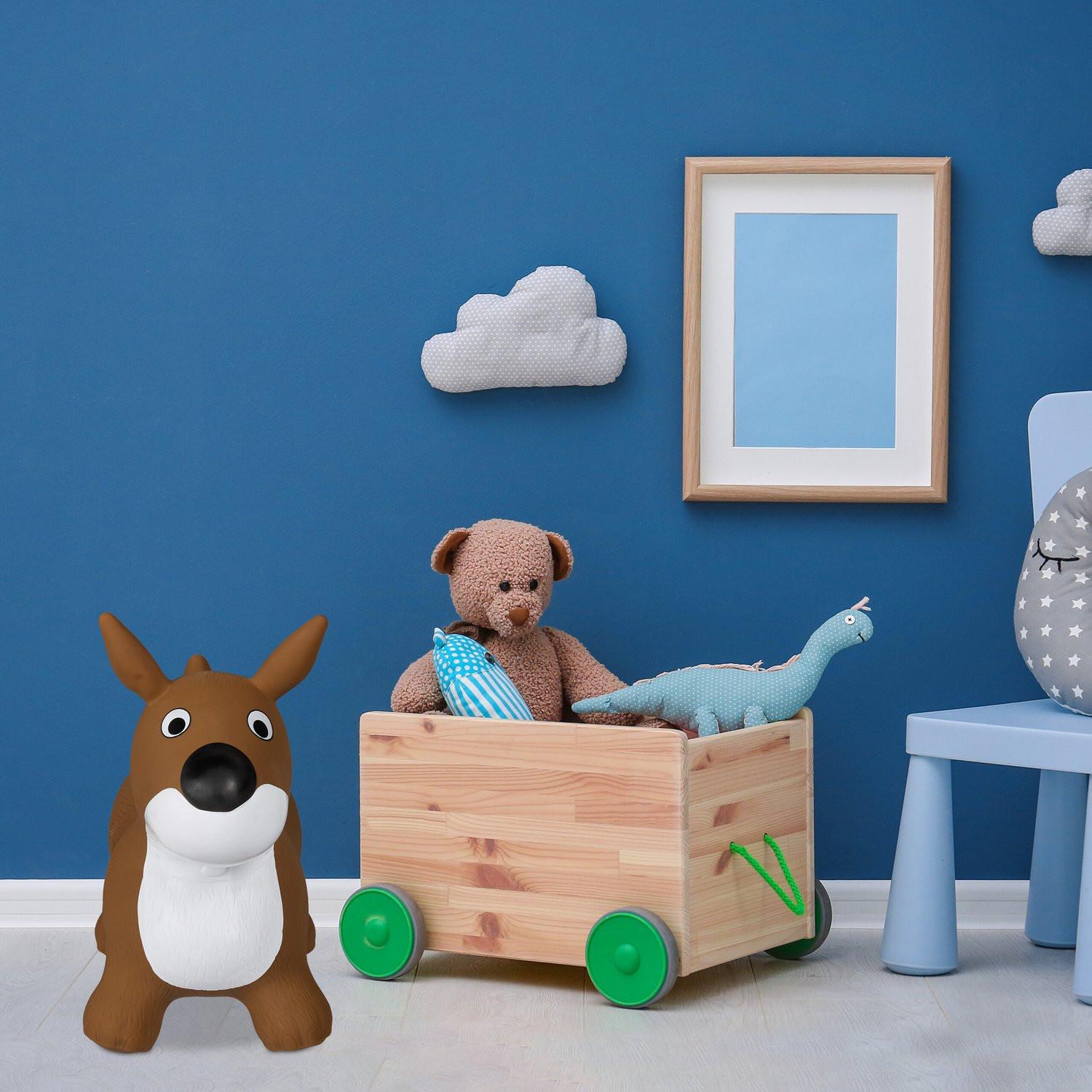 Northio  Chien sauteur en marron 