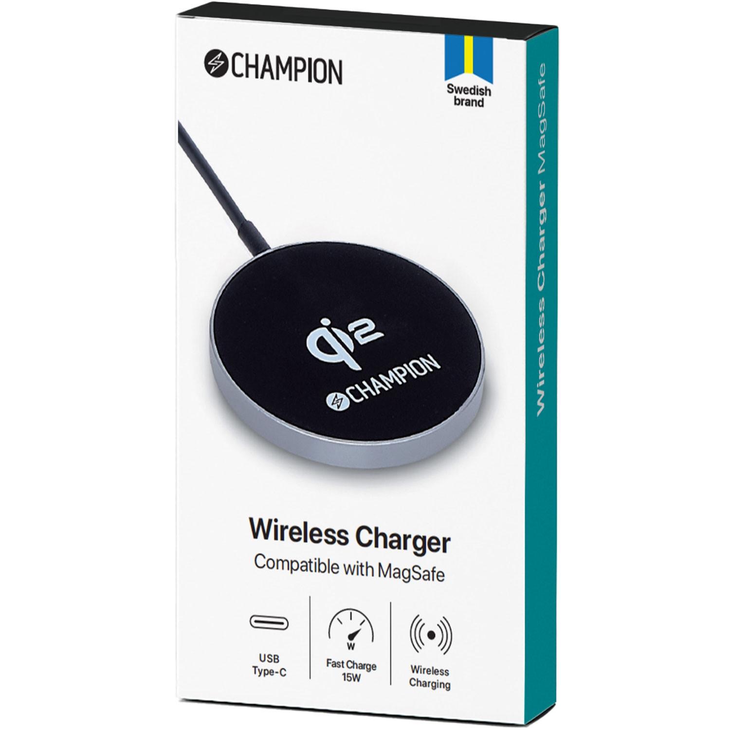 Champion  Caricabatterie wireless QI2 15W 