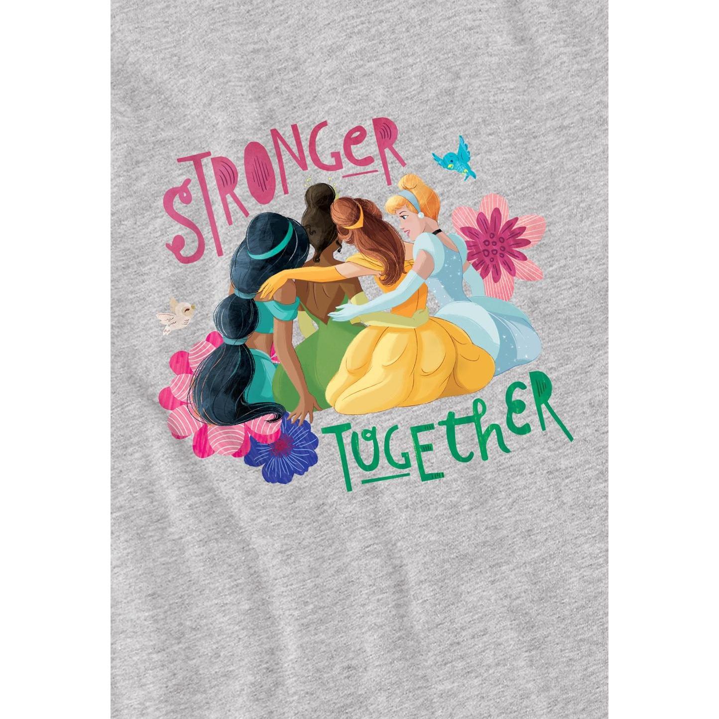 Disney PRINCESS  Stronger Together TShirt 