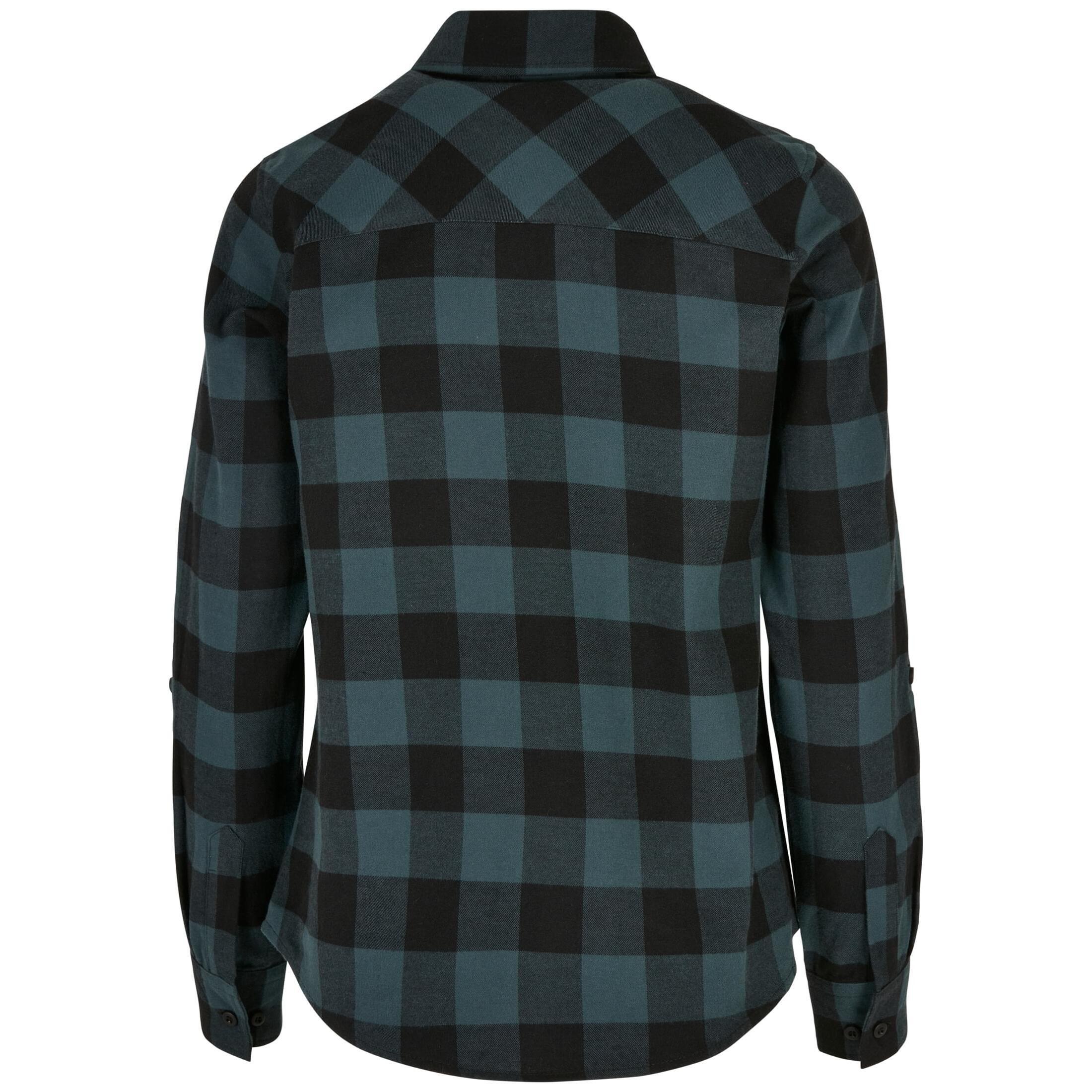 URBAN CLASSICS Chemise en flanelle à carreaux Turnup  