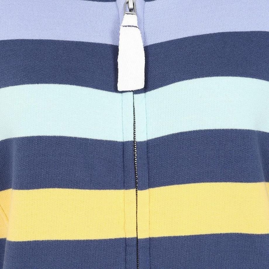 Lazy Jacks Gestreifte Jacke mit durchgehendem Reissverschluss  