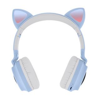Avizar  Katzenohren Bluetooth Kopfhörer Hell 