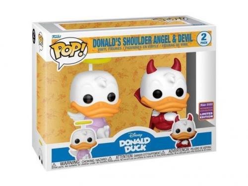 Funko  Funko POP! Disney Donald Duck : Donald Angel/Devil 2PK EXM 