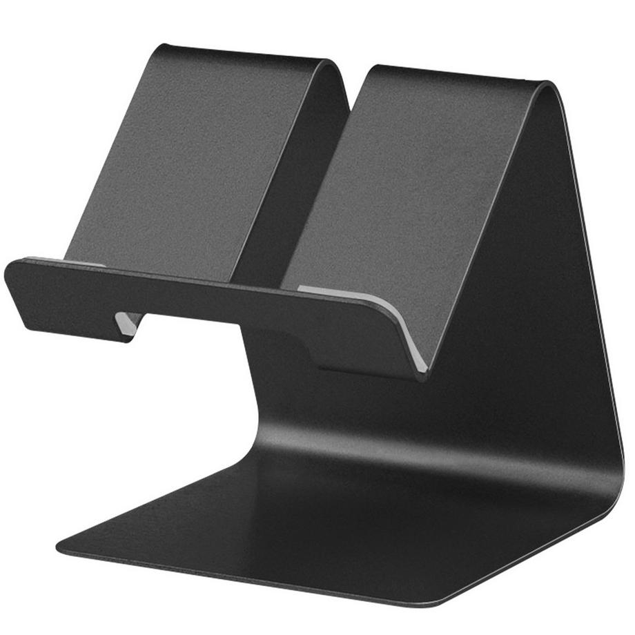 Schreibtischhalterung Smartphone Schwarz