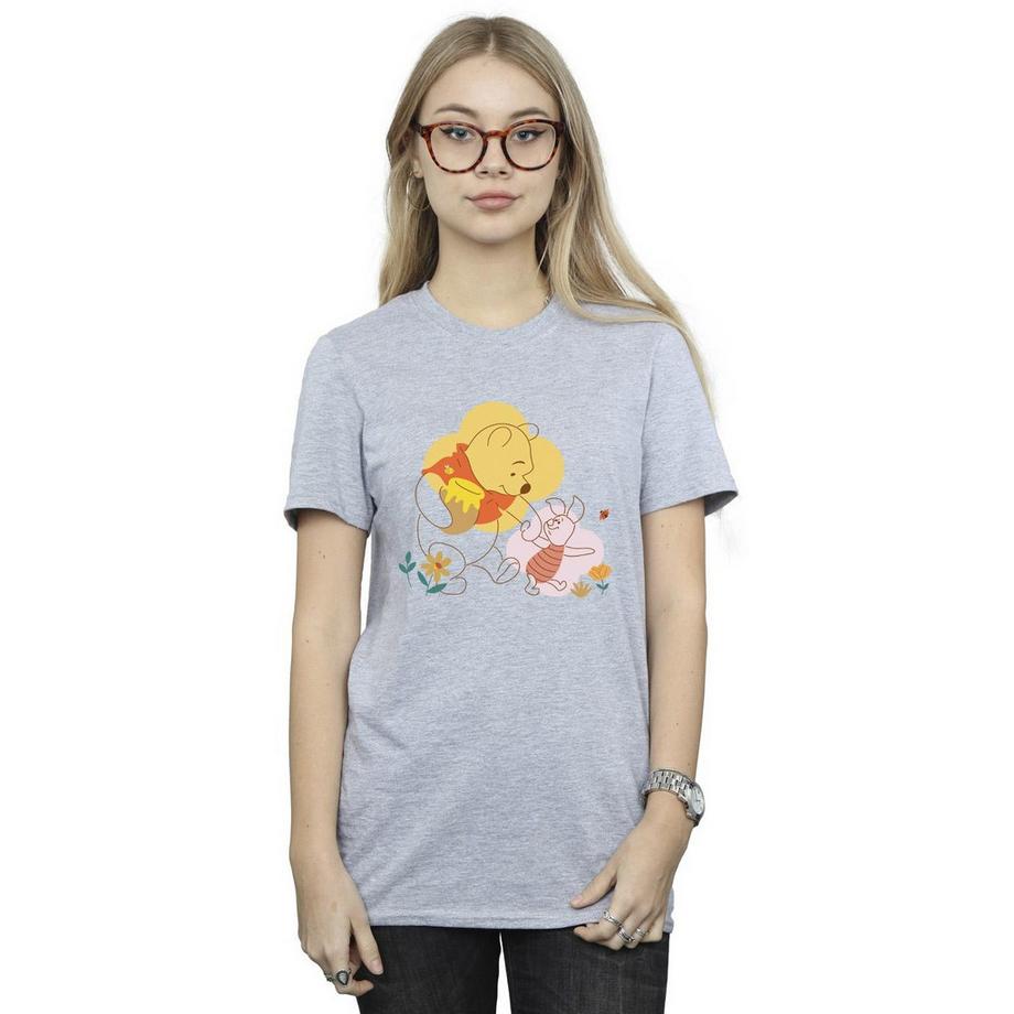 Disney Winnie the Pooh e Pimpi T-Shirt Grafica  