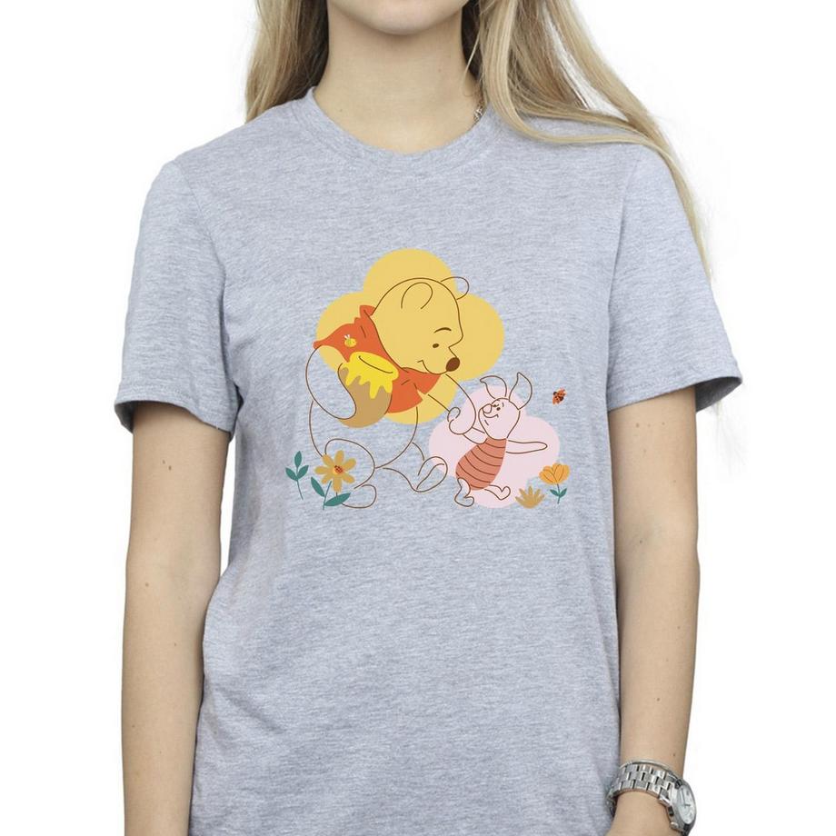 Disney Winnie the Pooh e Pimpi T-Shirt Grafica  