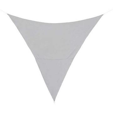 Auvent triangulaire gris 360x360