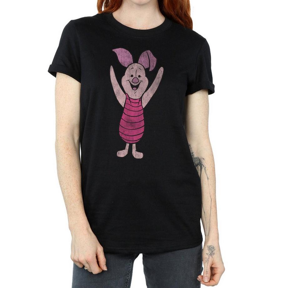 Winnie the Pooh Ferkel Bedrucktes T-Shirt  