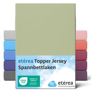 etérea Himmlische Qualität Comfort Jersey Topper Spannbettlaken  