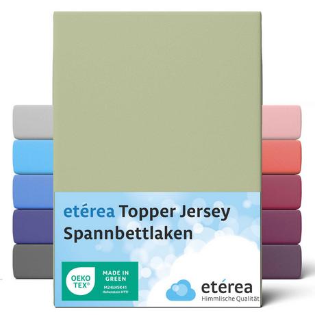 etérea Himmlische Qualität Comfort Jersey Topper Spannbettlaken  