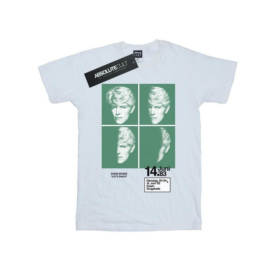 David Bowie 1983 Bedrucktes T-Shirt  
