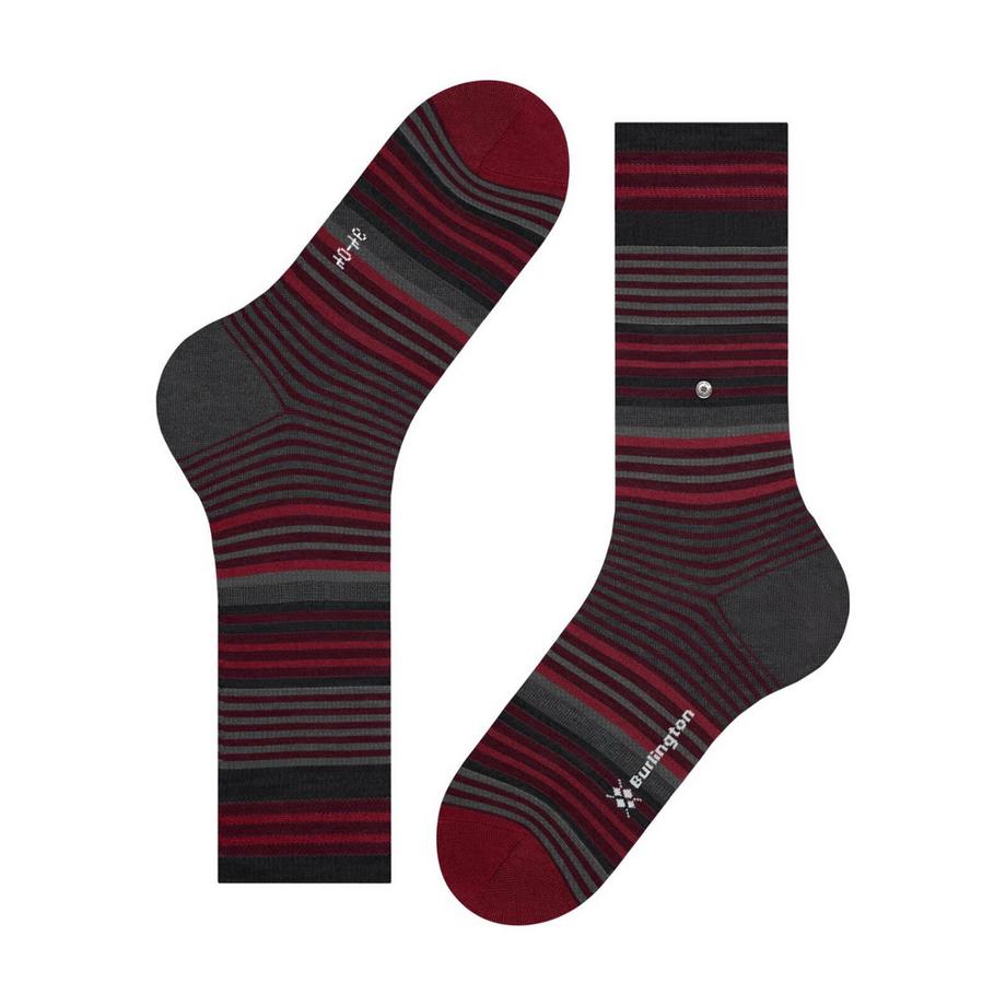 Burlington Stripe Socken  