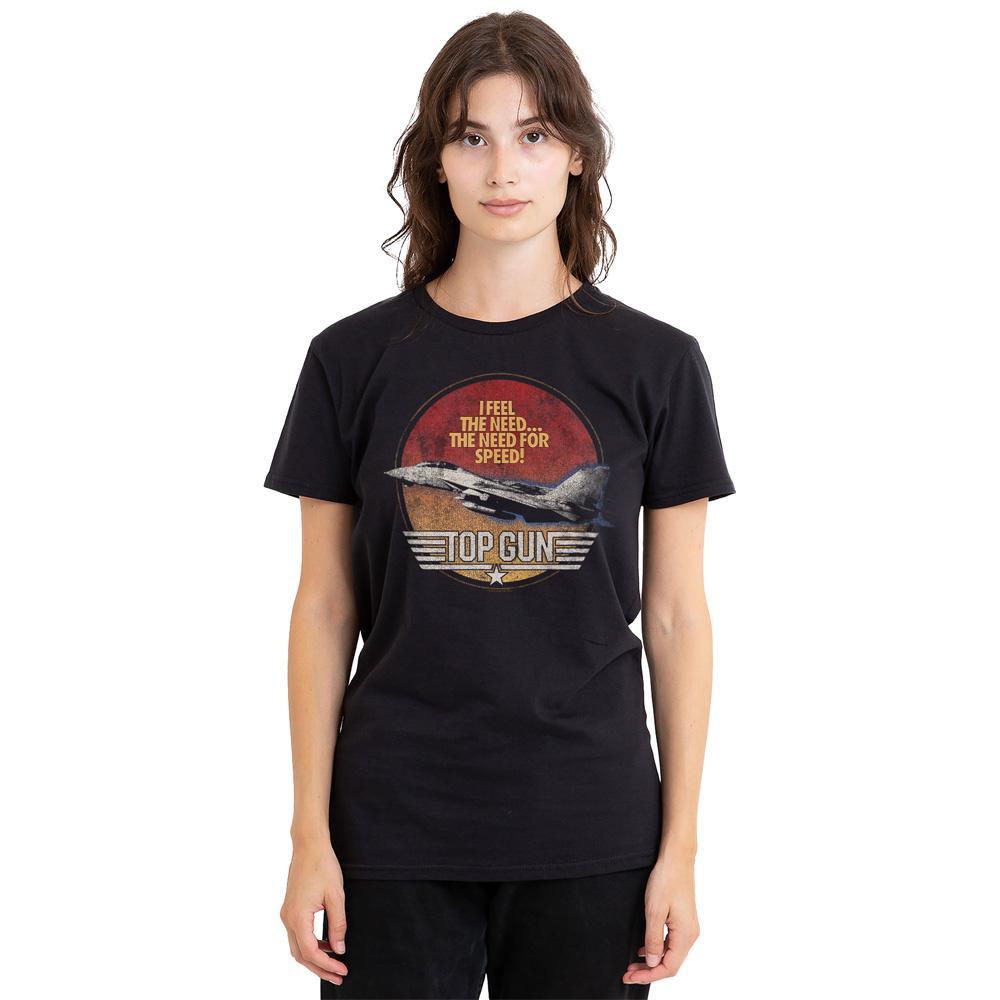 Top Gun Fighter T-Shirt Stampa Grafica  