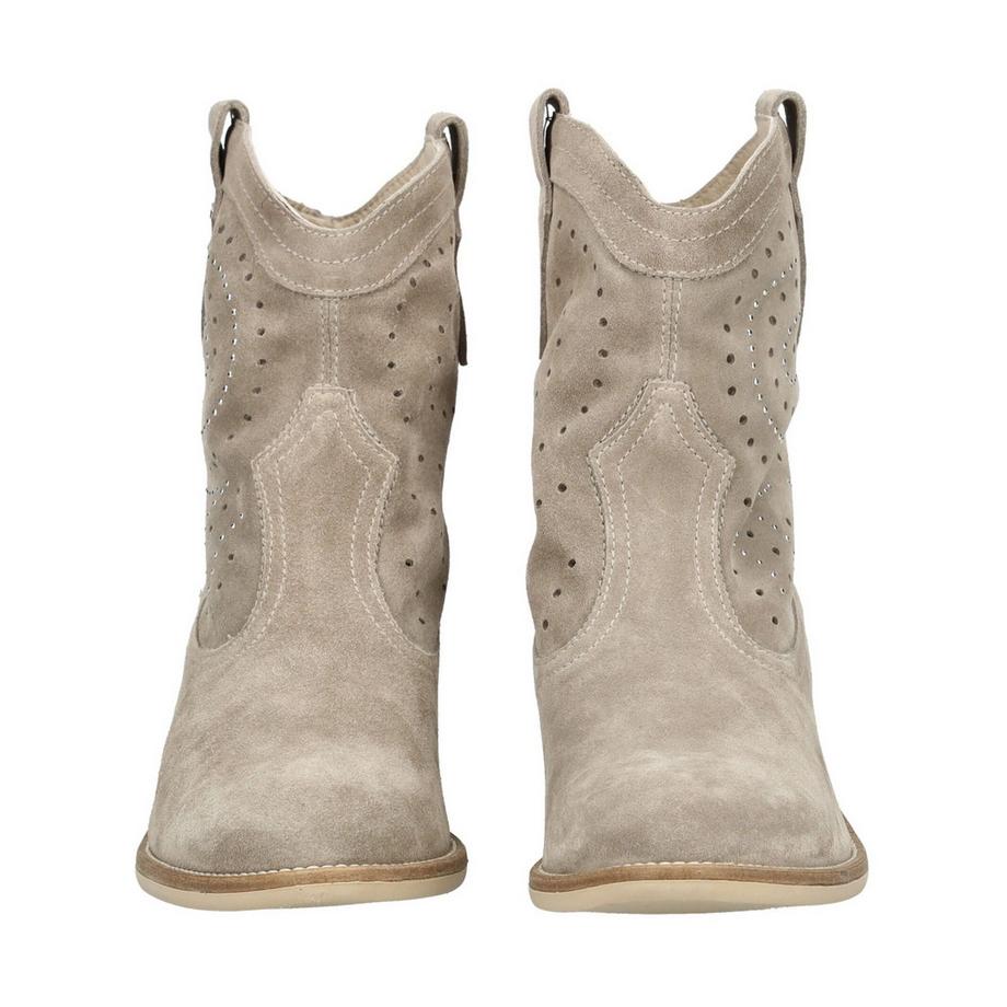 Nero Giardini Stiefelette mit Perforierter Optik und Blockabsatz  