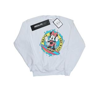 Disney  Minnie Mouse Brave The Wave Sweatshirt 