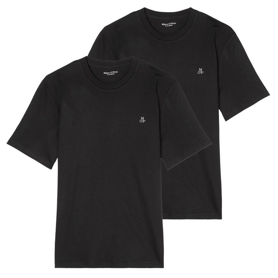 T-shirt  Paquet de 2 Confortable à porter-Small-Logo