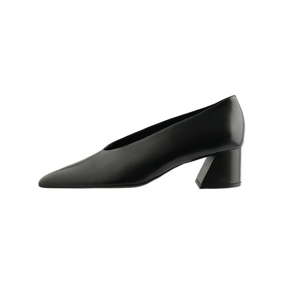 Högl Spitz zulaufende Pumps mit Blockabsatz  