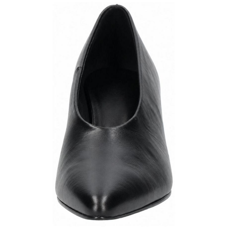 Högl Spitz zulaufende Pumps mit Blockabsatz  