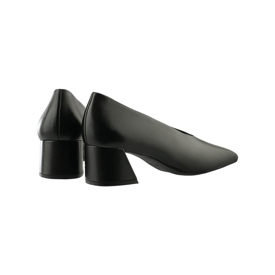 Högl Spitz zulaufende Pumps mit Blockabsatz  