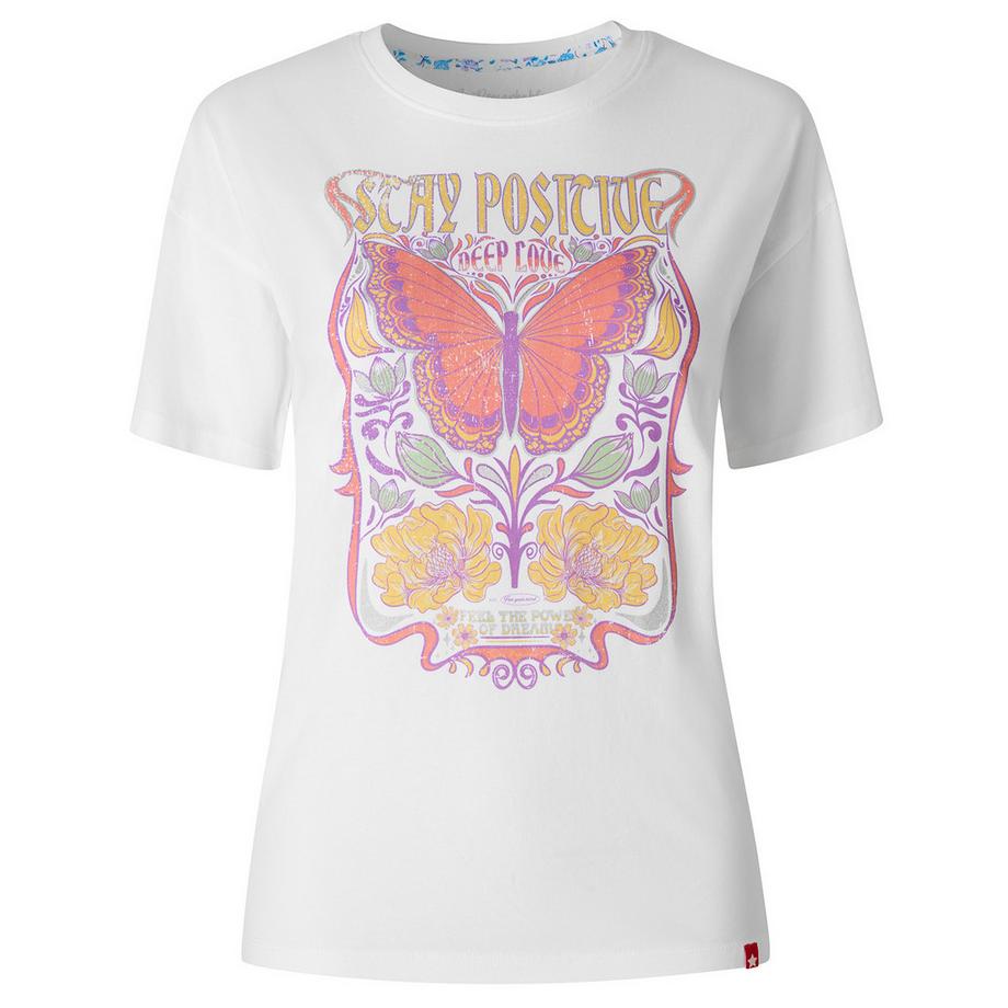 Joe Browns Oversize T-Shirt mit Schmetterlingsmotiv  