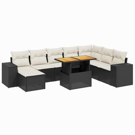 VidaXL Garten sofagarnitur poly-rattan  