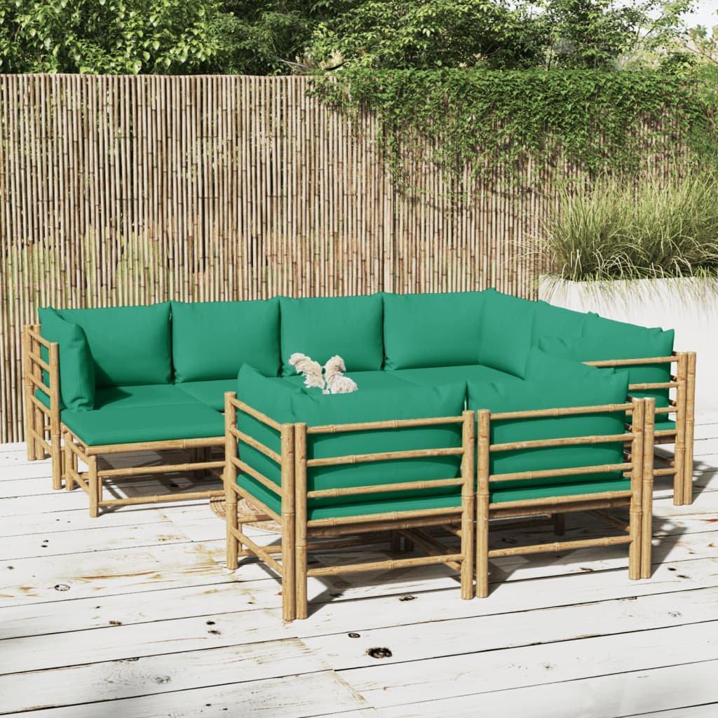 VidaXL Garten lounge set bambus  